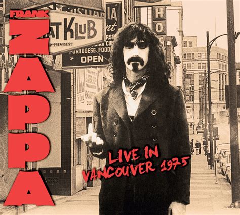 Frank Zappa Live In Vancouver 1975 2 Cds Jpc