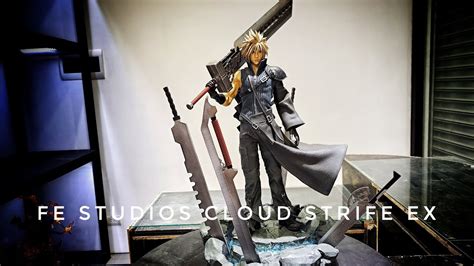 Unboxing Fe Studios Cloud Strife Ex Best Cloud Strife Resin Statue