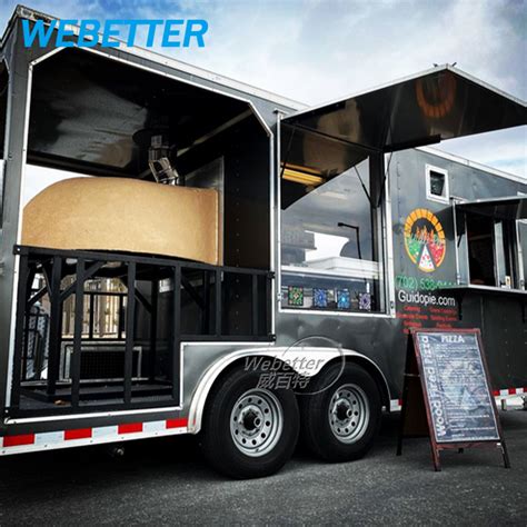 Webetter Mobile Pizza Oven Food Truck Commercial Concession Trailer