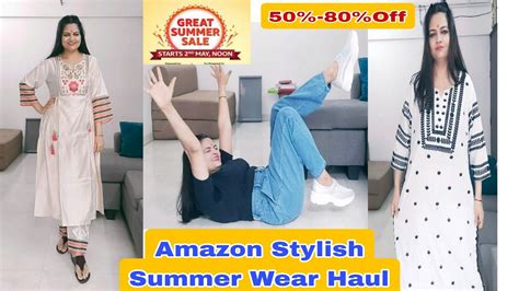 Try On Amazon Summer Wear Haul Kurt S Sets Tops Jeans Get