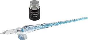 Amazon Goldenritt Hand Blown Crystal Glass Dip Pen For Writing