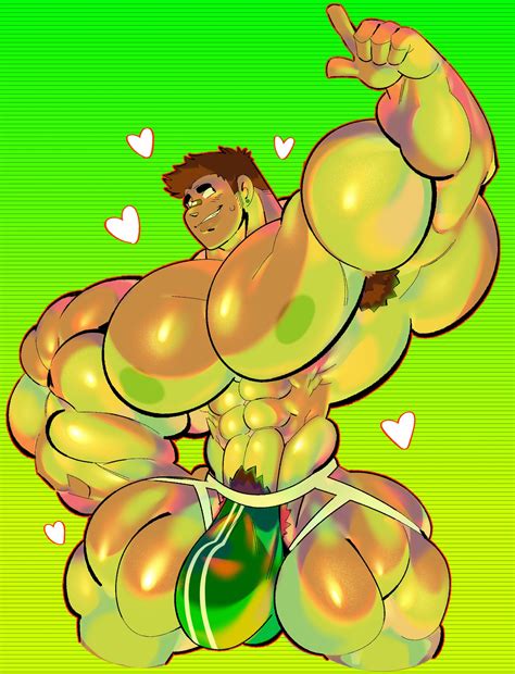 Rule 34 Abs Biceps Big Bulge Big Muscles Flexing Gym Hyper Muscles