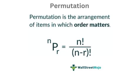 Permutation Meaning Types Formula Example Vs Combination