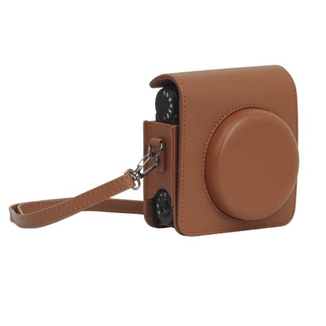 Para Fujifilm Instax mini 99 Cámara de cuerpo completo Funda de cuero