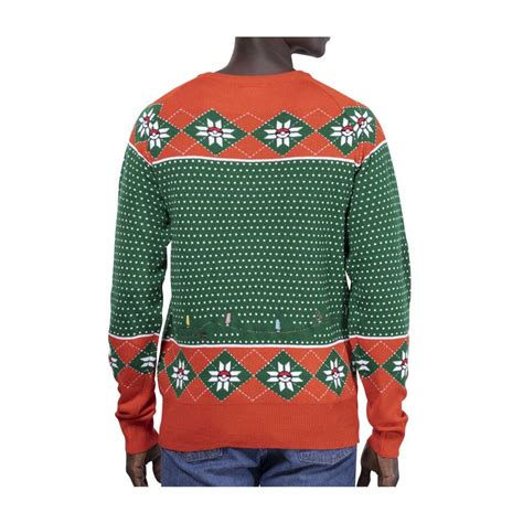 Eevee Holiday Lights Knit Sweater Adult Pokémon Center Official Site