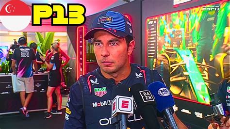 Declaraciones De Checo P Rez Tras Ser Eliminado En Q Gran Premio