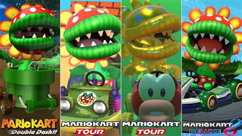 Evolution Of Petey Piranha Characters In Mario Kart Games 2003 2023