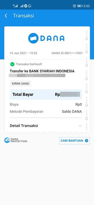 Cara Transfer Dari Dana Ke Bank Syariah Indonesia Bsi Ex Bni Syariah