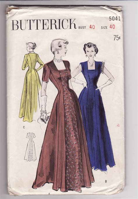 Butterick 5041 Vintage Sewing Patterns Fandom Powered By Wikia