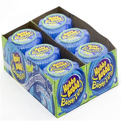 Hubba Bubba Sour Blue Raspberry Novelty Candy