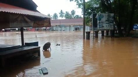 Pangandaran Banjir Bandang Dua Objek Wisata Ditutup Sementara