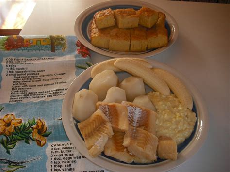 Recipe Marketing : Cod Fish And Banana Breakfast