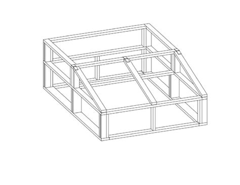 Wooden Greenhouse Plans Diy Hoop House Grow Veggies Plants 6x8 Build