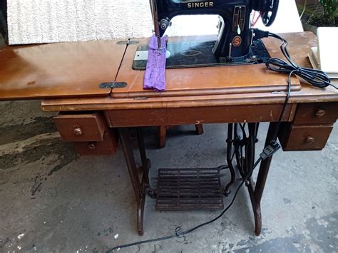 Antigua Máquina De Coser Singer Mercado Libre