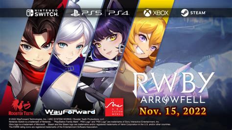 Wayforward開発のアクション『rwby Arrowfell』11月15日リリースが海外発表。最新トレーラー公開 ゲーム情報