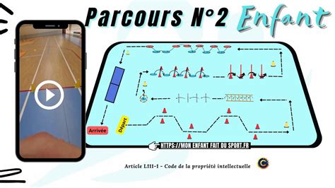 PARCOURS Sportif N2 Pour Enfant Jeux Sportifs Pour Enfants YouTube