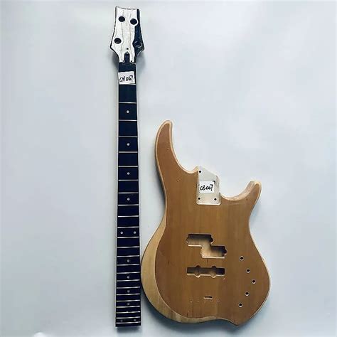 Ashton 4 String Bass Guitar Basswood Body With Maple Wood Reverb