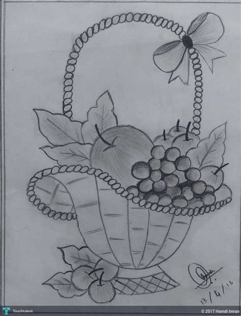 Fruit Basket Pictures For Drawing at PaintingValley.com | Explore ...