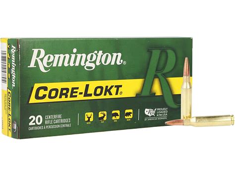 Remington Core Lokt 260 Remington Ammo 140 Grain Pointed Soft Point