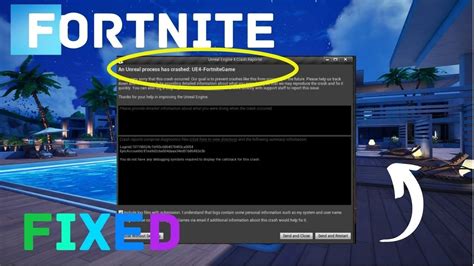 How To Fix Unreal Engine 4 Crashed Reporter An Unreal Process Has