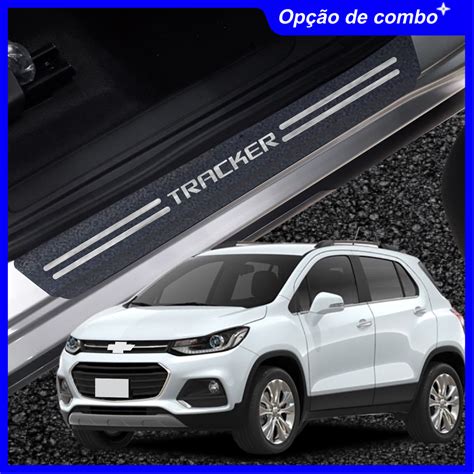 Soleira Chevrolet Tracker Kit 8 Peças Shopee Brasil