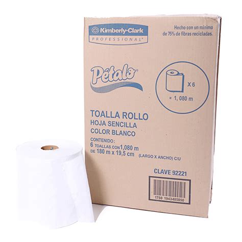 Toalla Rollo Petalo C Rollos Delsa