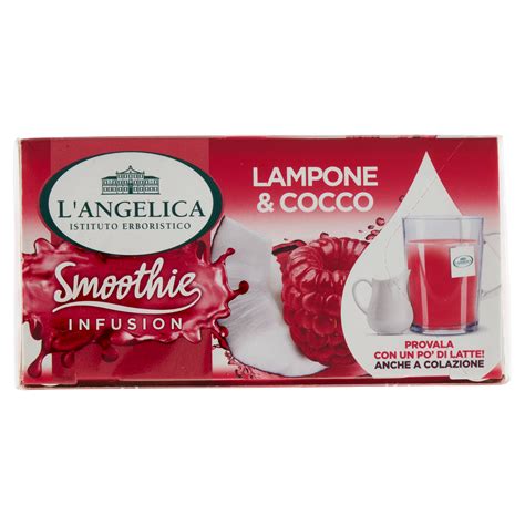 Infuso Smoothie Lampone Cocco 15ff 29 2g L Angelica DAmbros Ipermercato