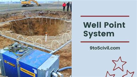 Well Point System Well Point Dewatering System