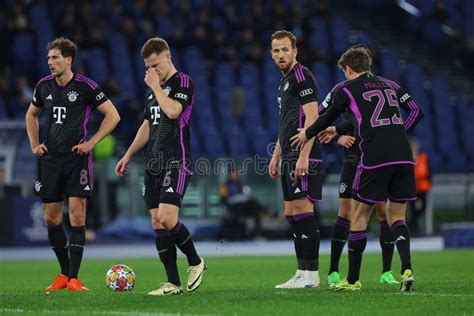 Rome Italy Uefa Champions League Round Of Football