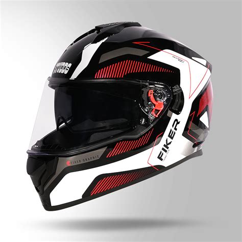 Studds Drifter D5 N2 Red Black Full Face Motorcycle Helmet Moto World