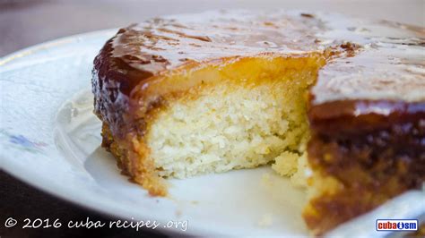 Cuban Recipes Cuban Cassava Pudding