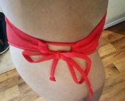 Amazon Zeraca Women S Tie Side Bottom Triangle Bikini Swimsuits Clothing