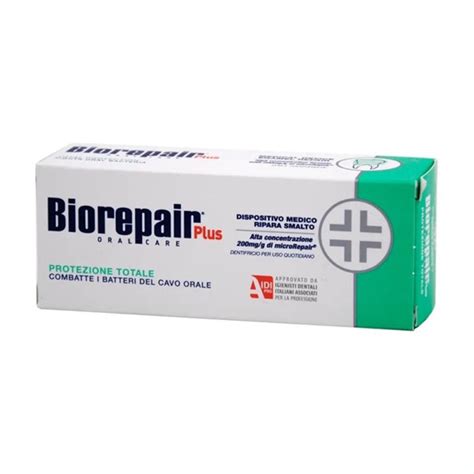 BIOREPAIR PLUS TOTAL PROTECTION, dantų pasta, kasdieninė, kelioninėje ...