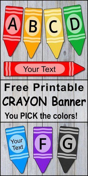 Crayon Themed Classroom Preschool Classroom Classroom Themes Classroom Organization Diy