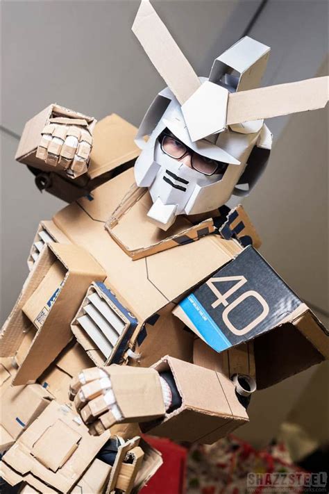 Cardboard Robot Cardboard Art Cardboard Costume