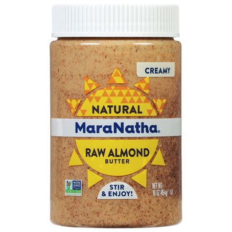 Raw Creamy Almond Butter Maranatha Nut Butters