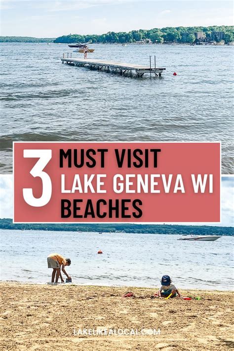 Best Things to Do around Lake Geneva-> Visit a Lake Geneva Beach! in 2024 | Lake geneva, Lake ...