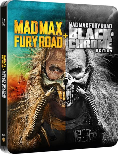 Mad Max Fury Road Black Chrome Edition Zavvi Exclusive Steelbook