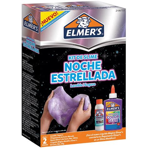 Kit de Slime Noche Estrellada Elmers 2 Piezas Librería IRBE Bolivia