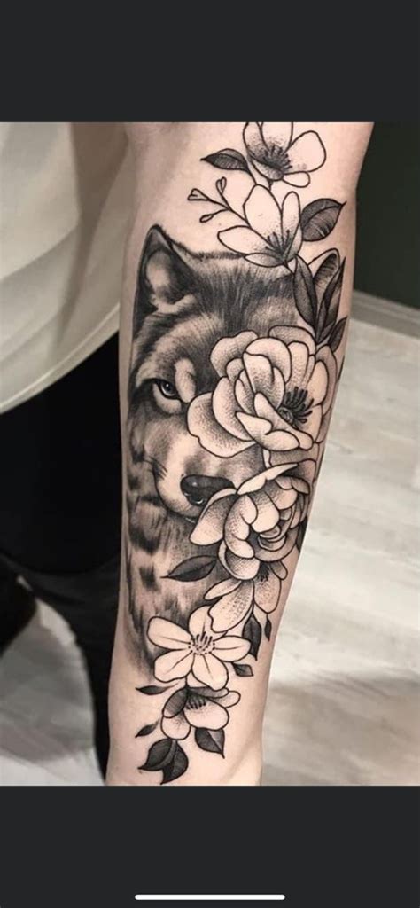 Pin By Korps Tatoo On Dessin Tatooeric In Cool Tattoos Wolf