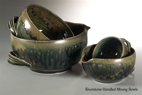 Handmade Handled Mixing Bowls by Ridgetop Pottery | CustomMade.com