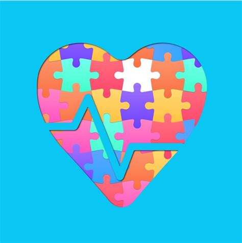 Premium Vector Heart Puzzle Vector