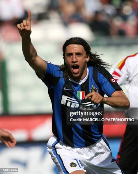 407 Hernan Crespo Inter Photos & High Res Pictures - Getty Images