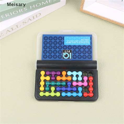 Mei 120 Retos IQ 3D Puzzle Clásico Rompecabezas Pirámide Placa Niños