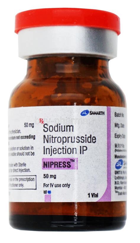 Buy Sodium Nitroprusside Online Sodium Nitroprusside Injection