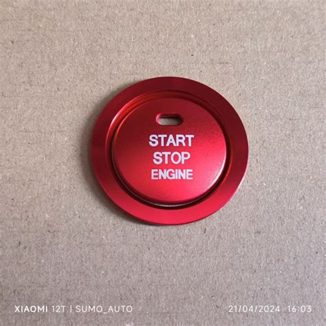 Jual Cover Ring Button Tombol Start Stop Engine Toyota Yaris Cross