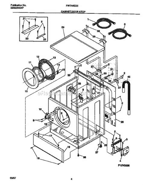 Frigidaire Washer Parts Diagram