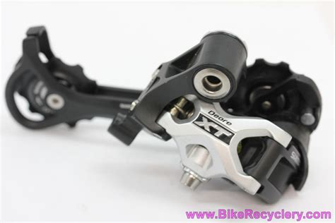 Shimano Xt Rd M771 9 Speed Rear Derailleur Sgs Long Cage Shadow New