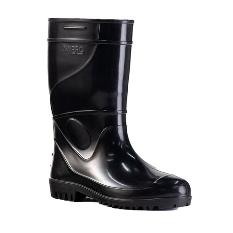 Bota PVC Cano Longo Innpro Work CA 36026 Preto Preto