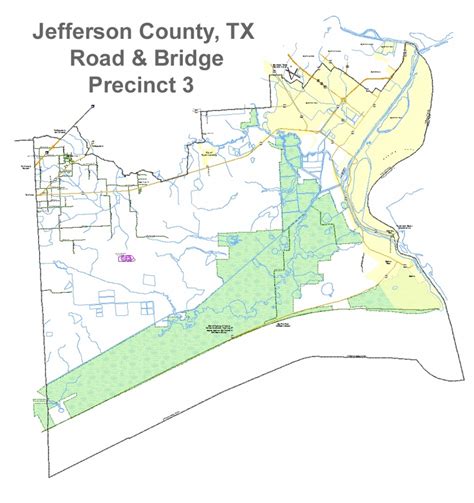 Jefferson County Texas Map - Free Printable Maps